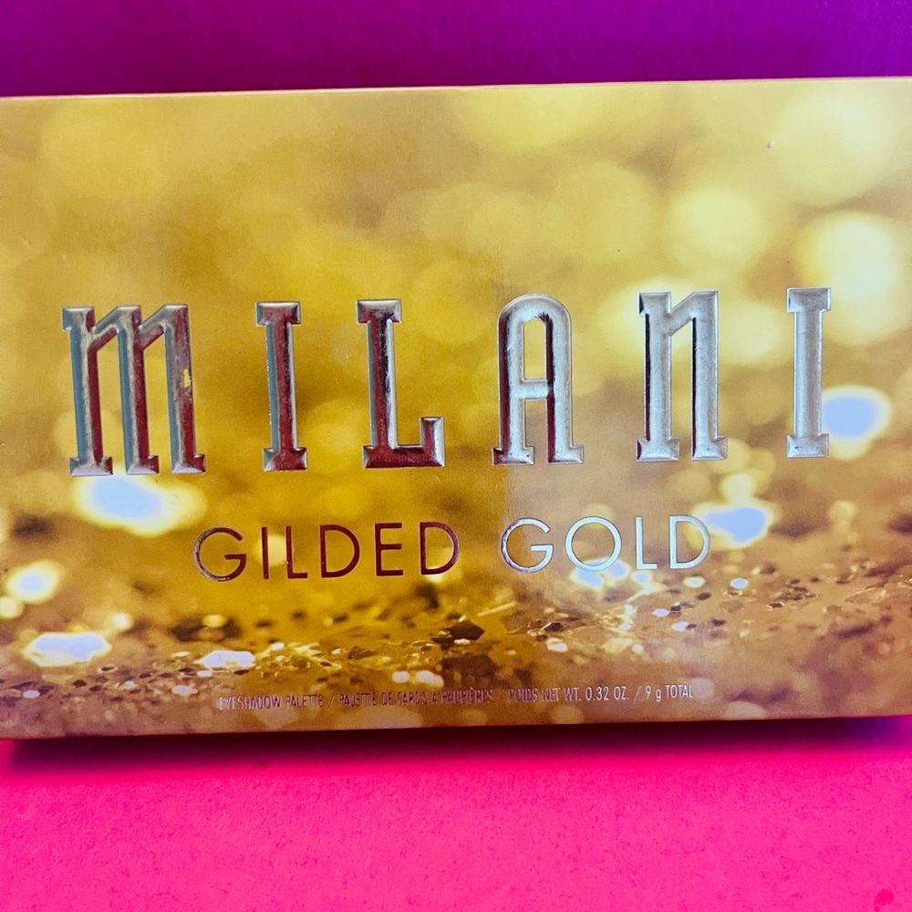 Milani Gilded Gold Eyeshadow Palette